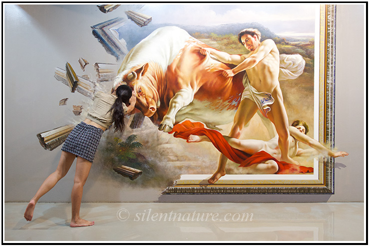 Fighting the Bull at the 3D Gallery