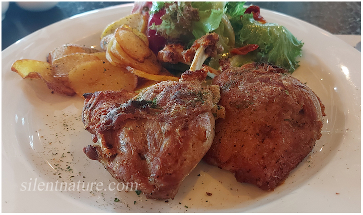 Tender duck confit from The Wine Connection in Bangkok.