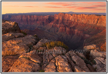The Grand Canyon at Sunset