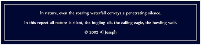 Silent Nature